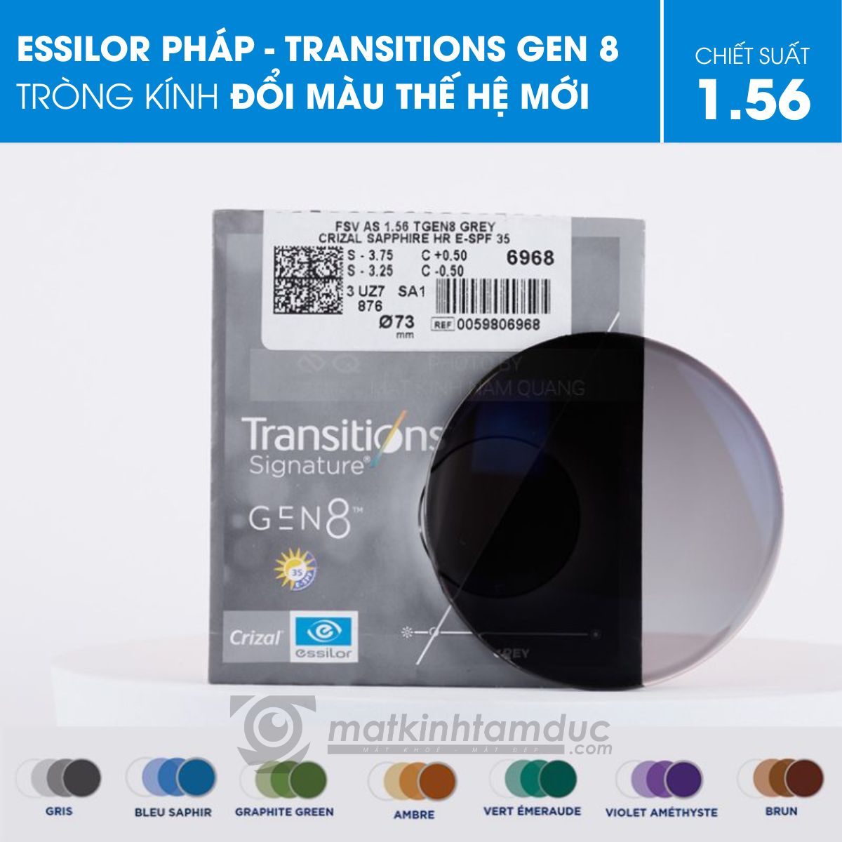 Tròng Kính Essilor Pháp chính hãng - Bảng Giá 2023 mới nhất